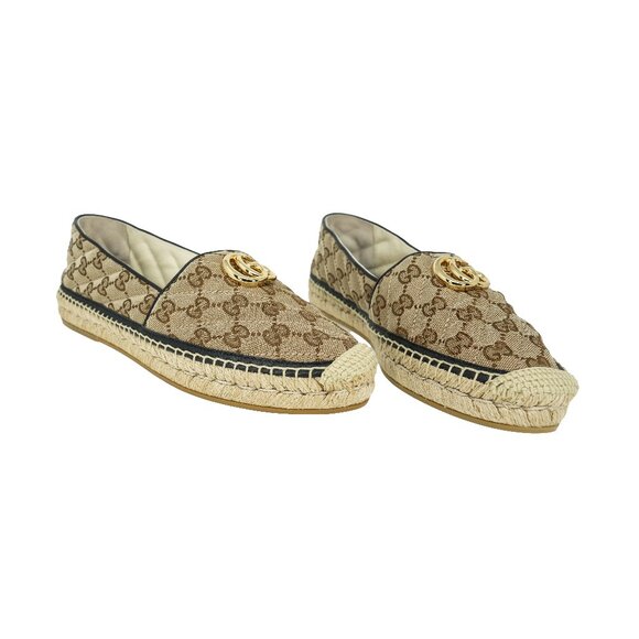Gucci GG Marmont GG Supreme Canvas Espadrilles - Picture 1 of 8